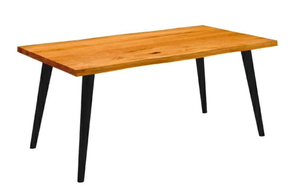 オーク材の無垢を使用した重厚感あるテーブル【若林家具】